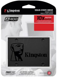 SSD Kingston A400, 480GB, 2.5", SATA III - SA400S37/480G