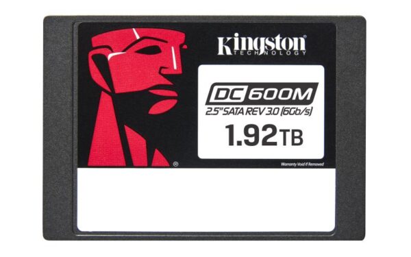 SSD Kingston, DC600M, 2.5", 1920GB, SATA 3.0 (6GB/s) - SEDC600M/1920G