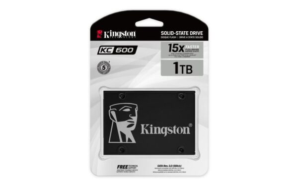 SSD Kingston KC600, 1TB, 2.5", SATA III - SKC600/1024G