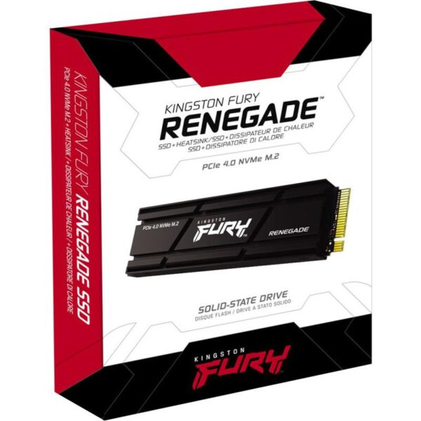 SSD Kingston SFYSK Renegade, 1TB, M2 2280, PCI Express 3.0 x4 NVMe - SFYRSK/1000G