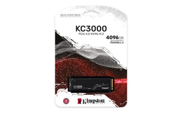 SSD Kingston SKC3000D/4096G, 4TB, M2 NVMe