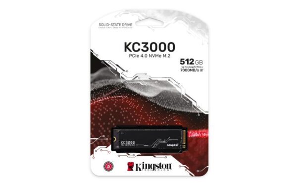 SSD Kingston SKC3000S/512G, 512GB, M2 NVME