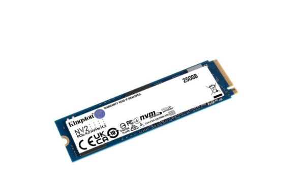 SSD Kingston, SNV2S, M2-2280, 250GB, PCI Express 3.0 x4 NVMe - SNV2S/250G