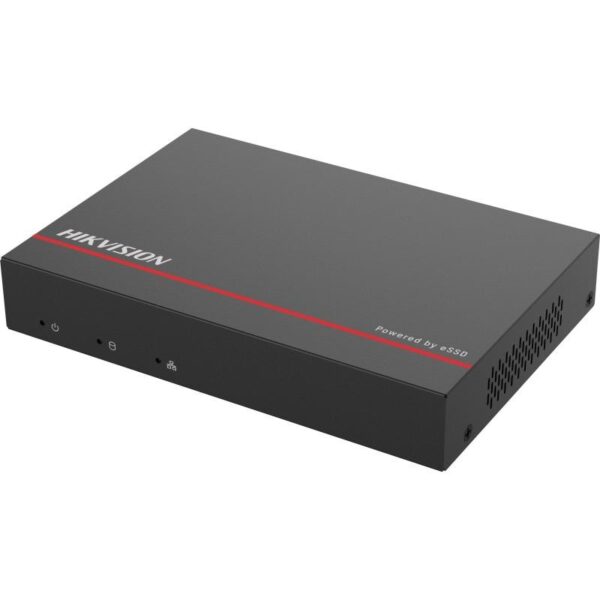 SSD NVR 4 canale DS-E04NI-Q1/4P (SSD1T), 2-ch@4 MP or 4-ch@1080p