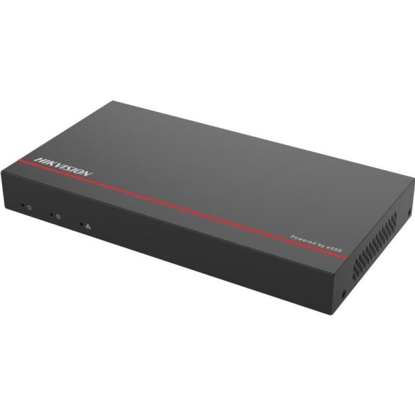 SSD NVR 8 canale DS-E08NI-Q1/8P (SSD1T), 2-ch@4 MP or 4-ch@1080p