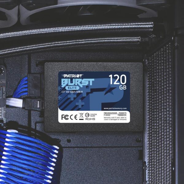 SSD Patriot Burst Elite, 120GB, SATA III - PBE120GS25SSDR