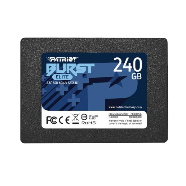 SSD Patriot Burst Elite, 240GB, SATA III - PBE240GS25SSDR