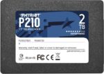 SSD Patriot P210, 2TB, 2.5", SATA3, rata transfer r/w: 520/430 mb/s - P210S2TB25