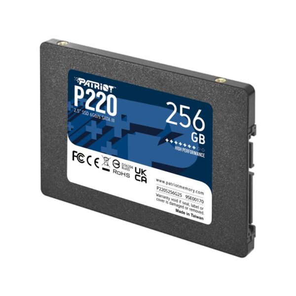 SSD PATRIOT P220S256G25 2.5"