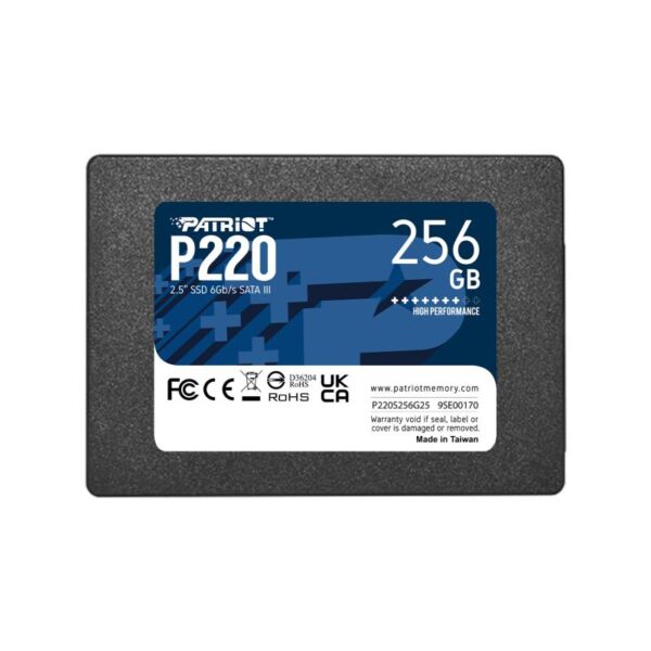 SSD PATRIOT P220S256G25 2.5"