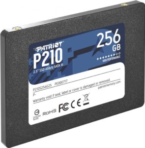 SSD Patriot Spark, 256GB, 2.5, SATA III - P210S256G25