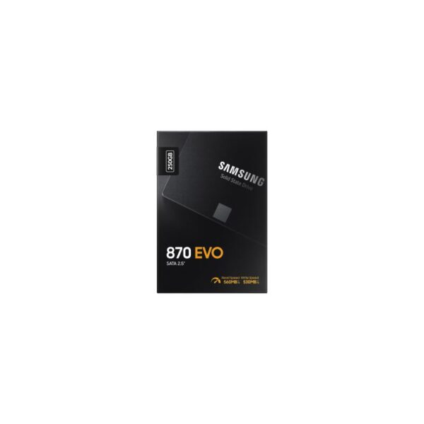 SSD Samsung 870 EVO, 250GB, 2.5", SATA III - MZ-77E250B/EU