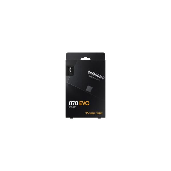 SSD Samsung 870 EVO, 250GB, 2.5", SATA III - MZ-77E250B/EU