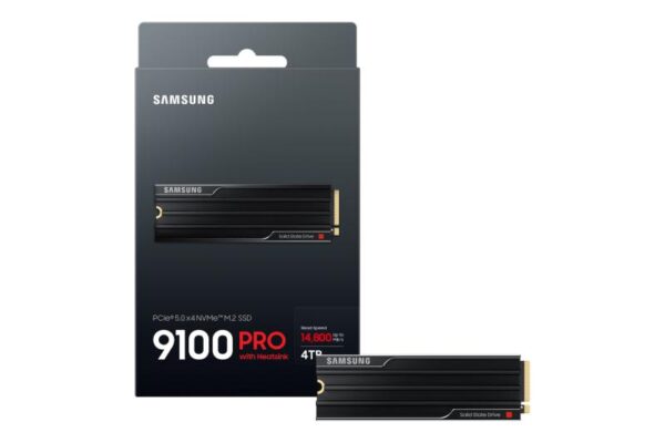 SSD Samsung 9100 PRO 4TB PCIe 5.0 NVMe M2 - MZ-VAP4T0CW