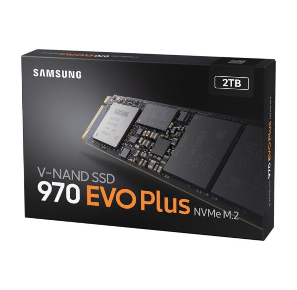 SSD Samsung 970 Evo Plus 2TB, NVMe, M.2 2280 - MZ-V7S2T0BW