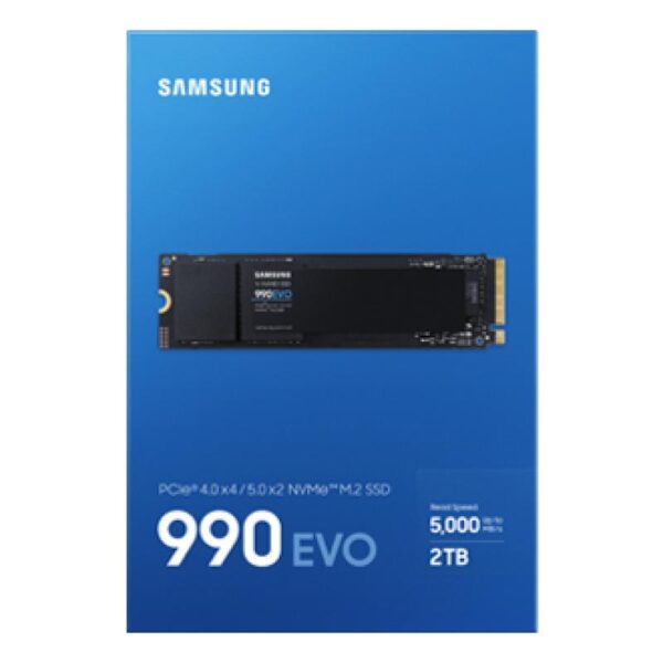 SSD Samsung 990 EVO 2TB PCI Express 4.0 x4 M.2 2280 - MZ-V9E2T0BW