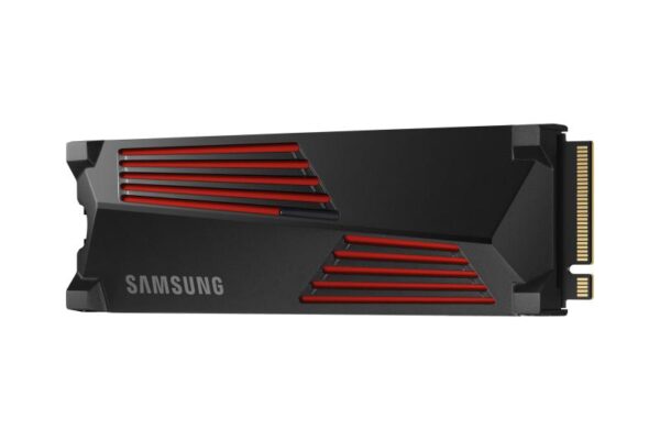 SSD Samsung, 990 PRO with Heatsink, 2TB, PCIe Gen 4.0 x4, NVMe 2.0 - MZ-V9P2T0CW