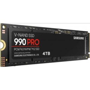 SSD Samsung, 990 PRO, retail, 4TB, NVMe M.2 2280 PCI-E - MZ-V9P4T0BW