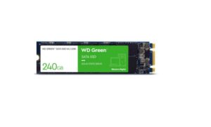 SSD WD, 240GB, Green, M.2, 6 Gb/s, 7mm, 2.5 - WDS240G3G0B
