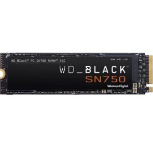 SSD WD BLACK SN750, 500GB, M.2 2280 - WDS500G3X0E