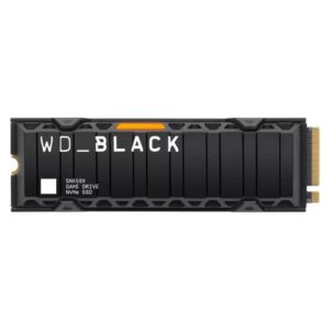 SSD WD Black SN850X Heatsink 1TB PCI Express 4.0 x4 M.2 2280 - WDS100T2XHE