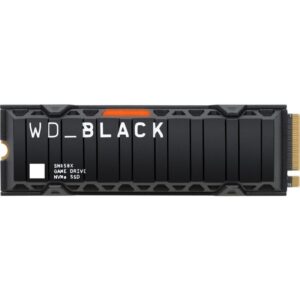 SSD WD Black SN850X Heatsink 1TB PCI Express 4.0 x4 M.2 2280 - WDS100T2XHE