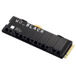 SSD WD Black SN850X Heatsink 1TB PCI Express 4.0 x4 M.2 2280 - WDS100T2XHE