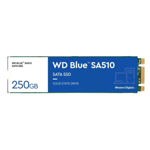 SSD WD Blue, 250GB, 2.5", 3D NAND, SATA III - WDS250G3B0B