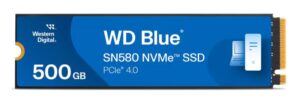 SSD WD Blue SN580 M.2 PCIe 4.0 x4 NVMe - WDS500G3B0E