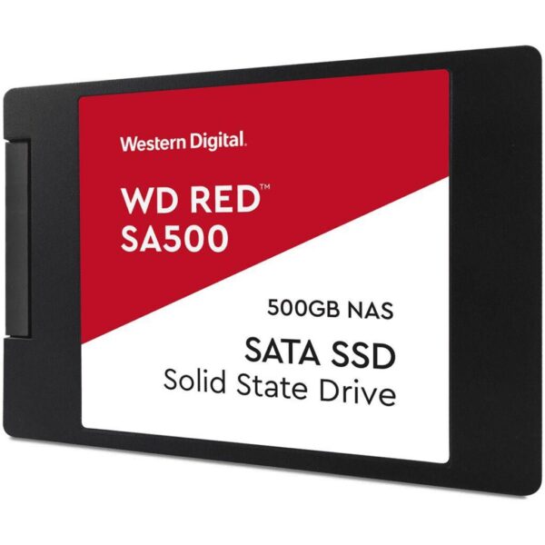 SSD WD Red SA500, 500GB, 2.5", SATA III - WDS500G1R0A