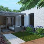 Stalp tip felinar pentru iluminat exterior Philips Creek, 1xE27 - 000008718291443940 - imagine 3