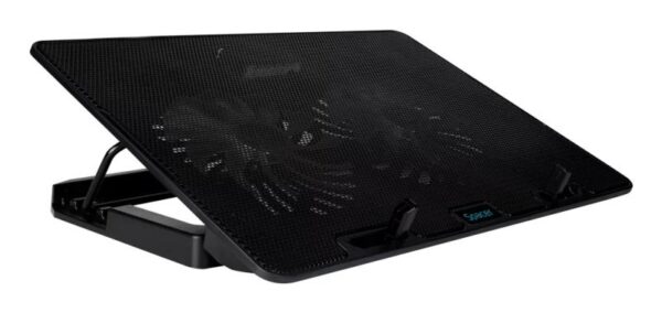 STAND LAPTOP SPACER SPNS-GAMING-2F 17", sita metal, 2x fan 14cm