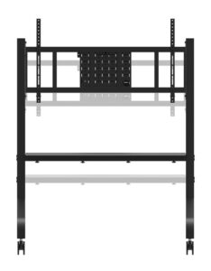Stand podea mobil/fix Neomounts FL50-575BL1; pentru display-uri cu diagonale 65"-110"