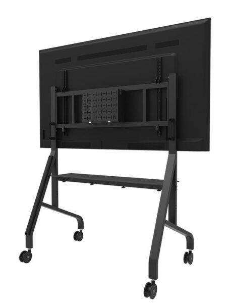Stand podea mobil/fix Neomounts FL50-575BL1; pentru display-uri cu diagonale 65"-110"