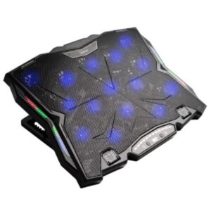STAND SPACER notebook 17" Gaming, sita metal, 15x6cm LED fans - SPNS-GAMING-15F
