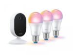 Starter Kit WiZ Connected cu 3 Becuri LED RGB inteligente A60 - 000008720169075016