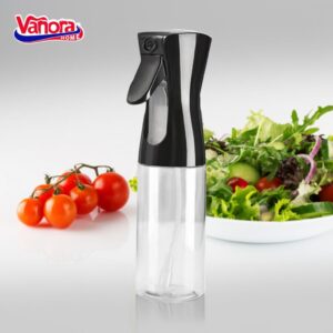 STICLA CU PULVERIZATOR ULEI/OTET 200 ML, NEGRU, VANORA HOME - VN-YMJ-PL200N