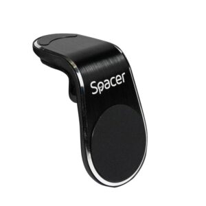 Suport auto Spacer pentru smartPhone, fixare in grilaj bord - SPT-MGN