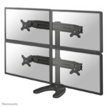 Suport cvadruplu monitor de birou Neomounts FPMA-D700DD4
