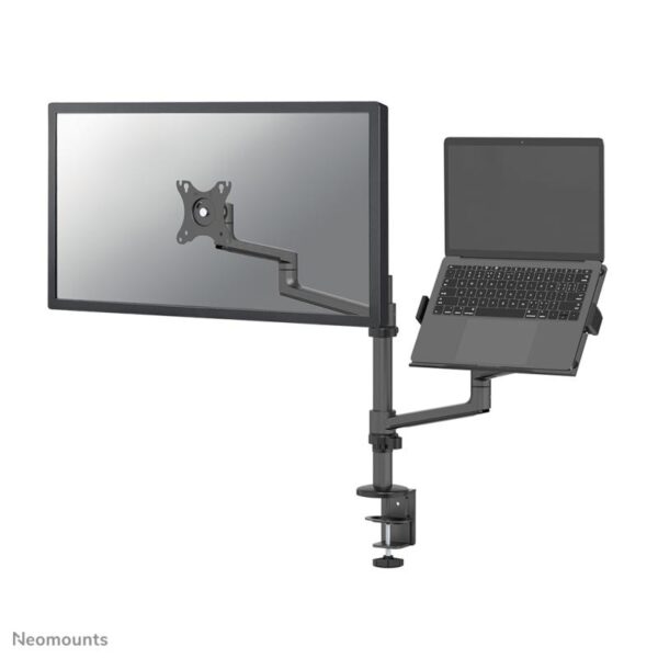 Suport dublu laptop de birou Neomounts DS20-425BL2