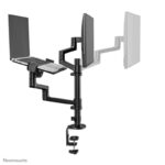 Suport dublu laptop de birou Neomounts DS20-425BL2