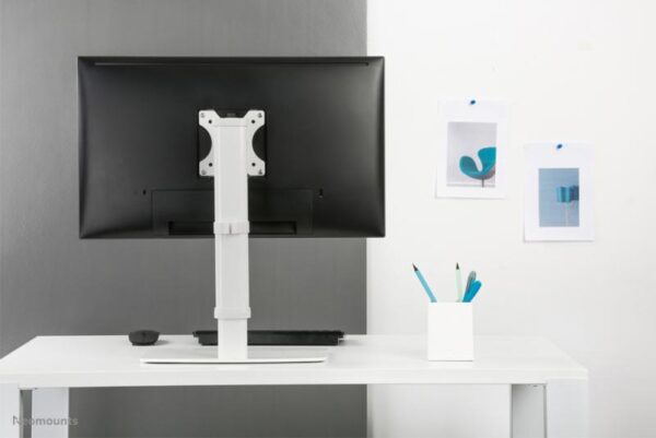 Suport dublu monitor de birou Neomounts FPMA-D890WHITE