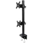 Suport Monitor de Birou Dublu, Neomounts by Newstar FPMA-D960DVBLACKPLUS