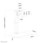 Suport monitor de birou Neomounts by Newstar 10"-30", 6kg - FPMA-D890BLACK