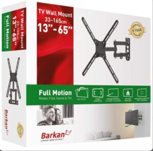 Suport perete LCD/Plasma plat/curbat Barkan, 13-65" - E3433