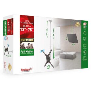 Suport tavan LCD/Plasma plat/curbat Barkan, 4500L, 13-86"