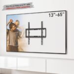 Suport TV de perete Barkan fix, compatiblitate ecran 13-65" - E307