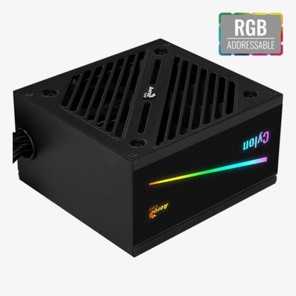 Sursa Aerocool Cylon 700W iluminare RGB, certificata 80 Plus Bronze - CYLON-700W