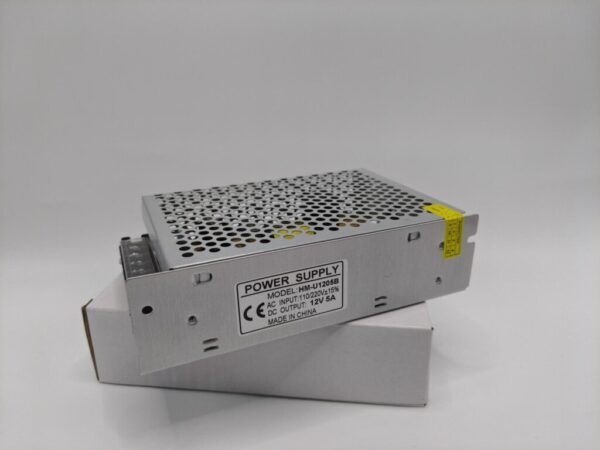 SURSA ALIMENTARE 5A 12V CARCASA METAL - HM-U1205B 12V 60W