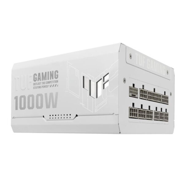 Sursa ASUS TUF GAMING 1000W ALB 80 PLUS GOLD - TUF-GAMING-1000G-WHITE